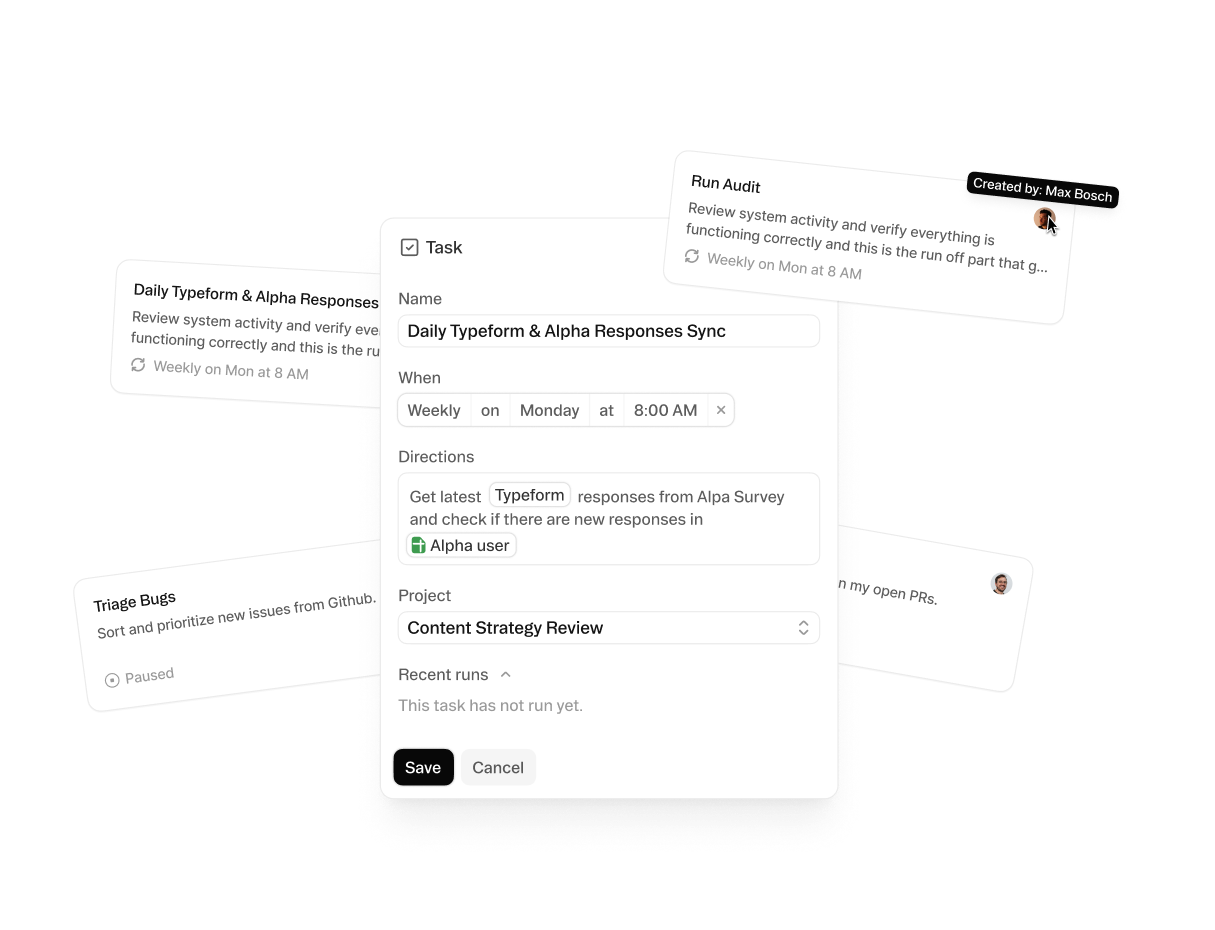 Automate your workflows